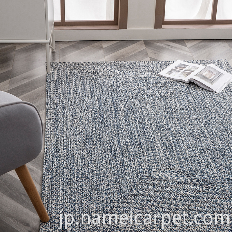 Polypropylene Braided Patio Outdoor Carpet Area Rug 80